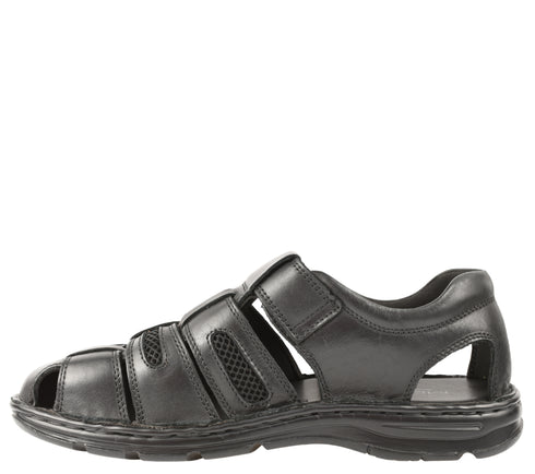 Pantofi casual, barbati, MELS, 23061 negru, piele naturala